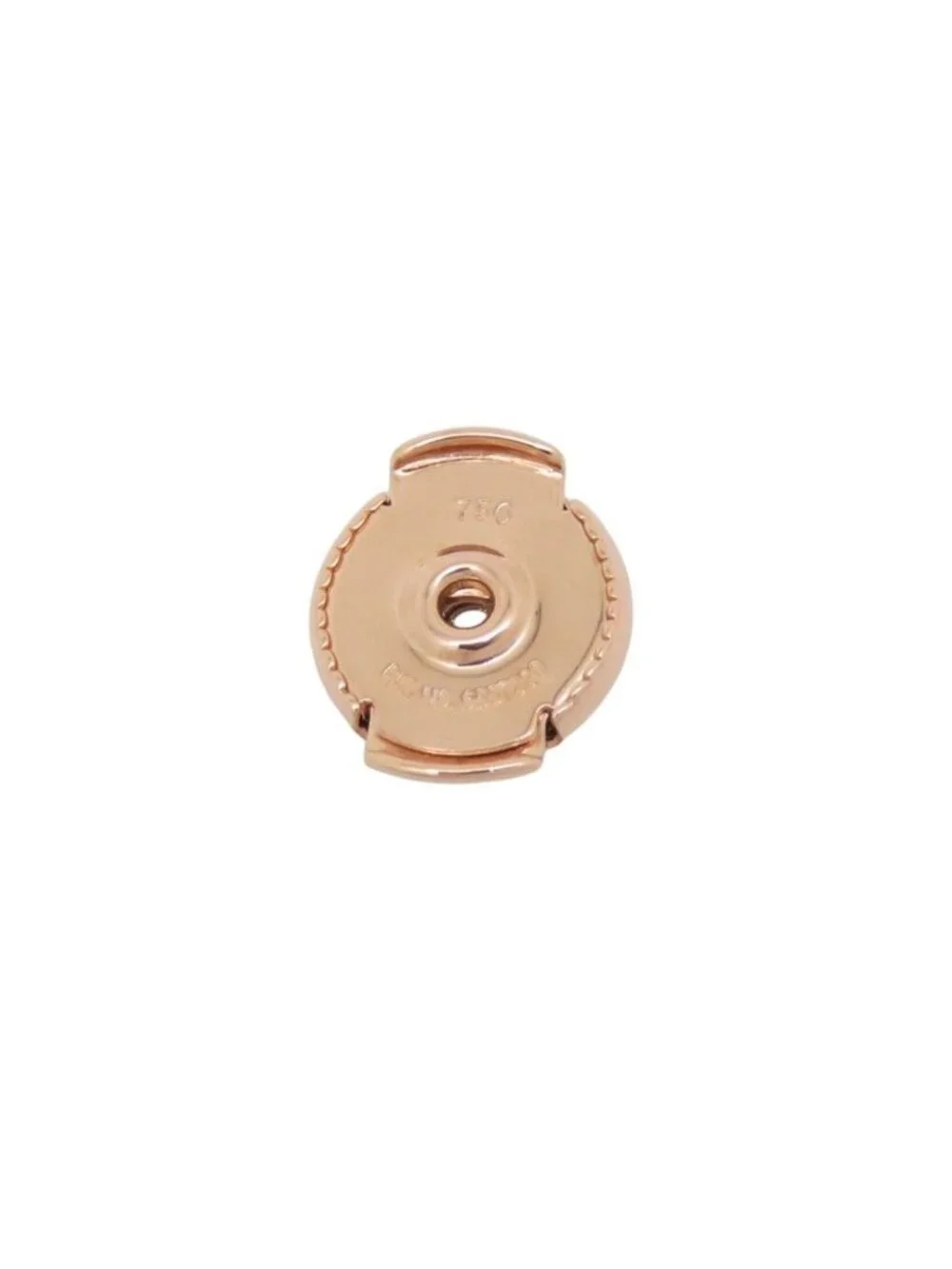 Hermes Earrings Loop Echappee PM 18k Pink Gold